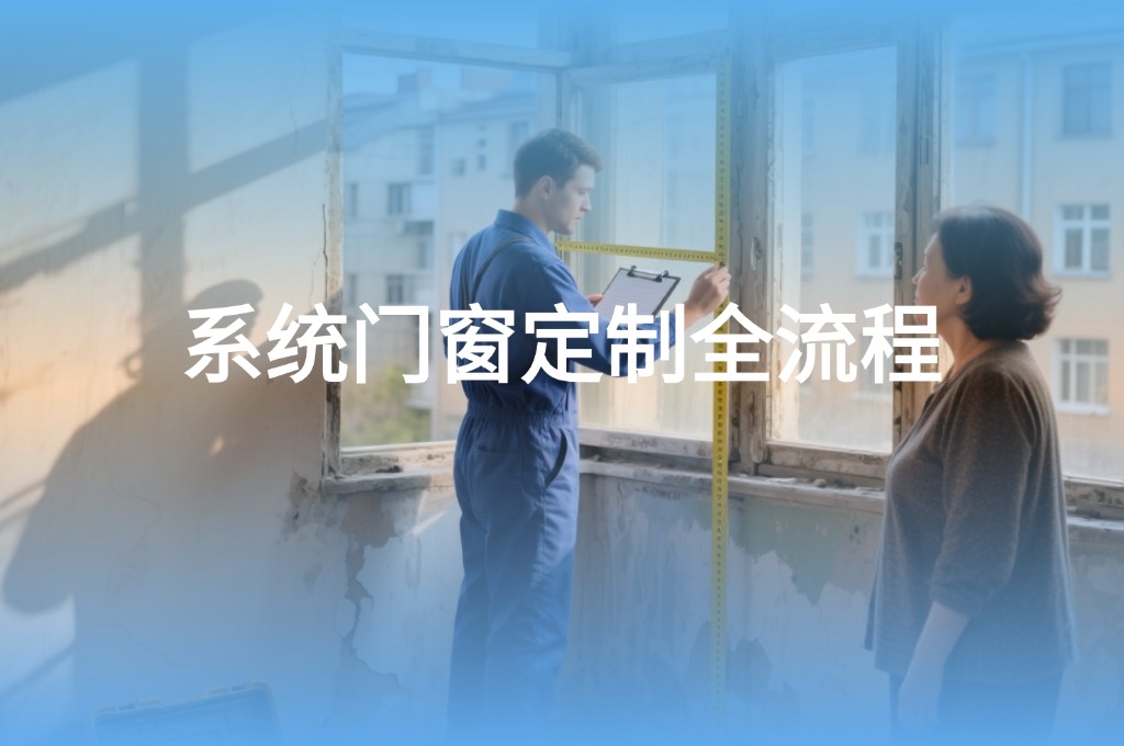 系统门窗定制流程:从测量到验收的完整指南